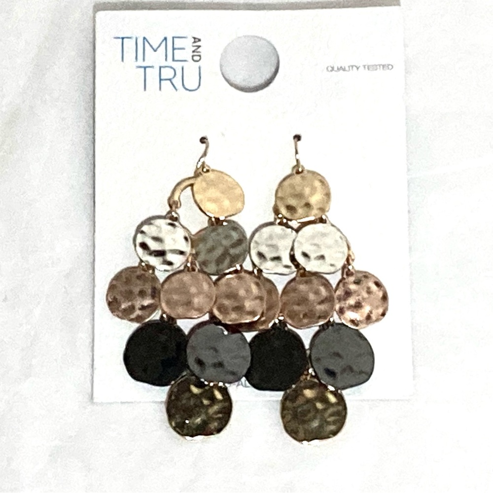 Time and True Multicolor Hypoallergenic Earrings
